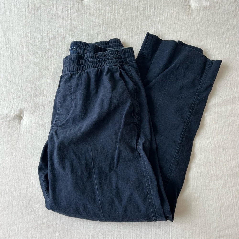 Abercrombie & Fitch Stretch Navy Pants